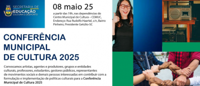Conferência Municipal de Cultura 2025
